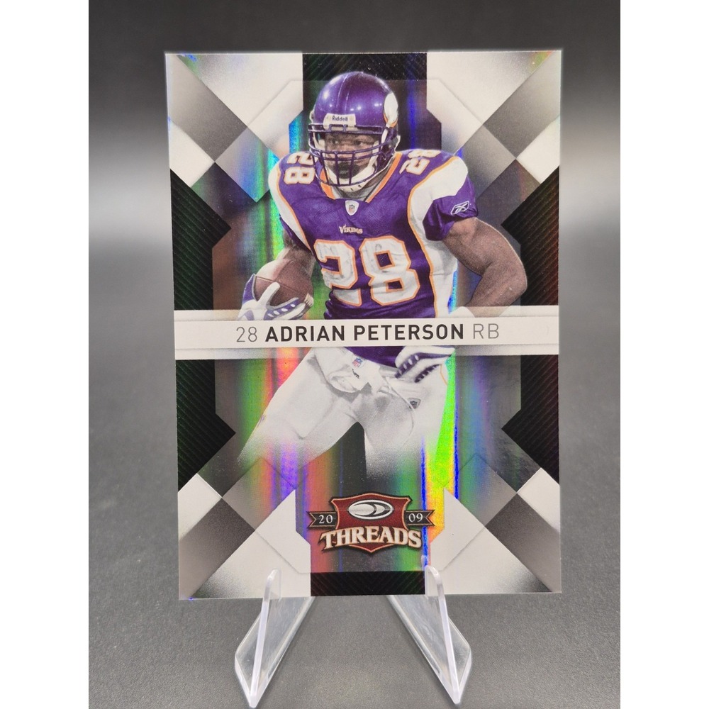 2009 Donruss Threads Century Proof Adrian Peterson #55 Silver /250 Vikings